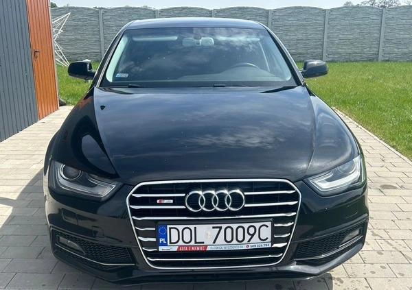 Audi A4 cena 54400 przebieg: 98000, rok produkcji 2015 z Miastko małe 106